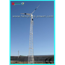 CE direct drive low speed low starting torque permanent magnet generator 50kw horizontal axis wind turbine